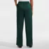 Women's Satin Mid Rise Relaxed Pull On Wide Leg Pants, Back
