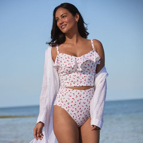 Women's Ruffle Midkini Set - image 4