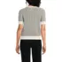 Women's Cotton Viscose Short Sleeve Cardigan Sweater, Back