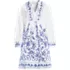 Women's Voile Tie Neck Dress, Front