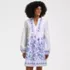 Women's Voile Tie Neck Dress, Front