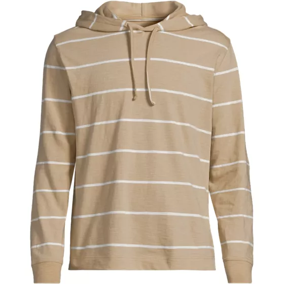 Men's Long Sleeve Slub Hoodie - primary