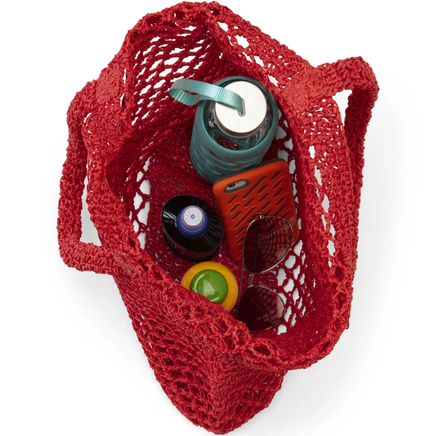 Openweave Straw Bag