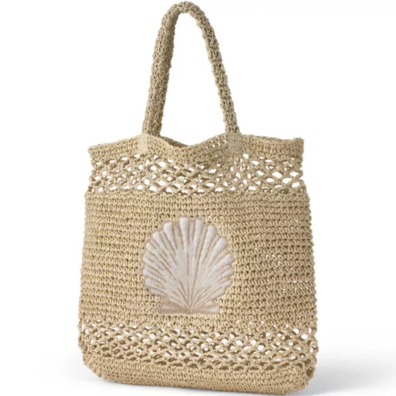 Novelty Openweave Straw Bag - primary