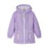 Girls Hooded Water Resistant Rain Jacket, alternative image