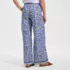 Women's Poplin High Rise Extra Wide Leg Pants, Back