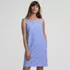 Women's Sleeveless Eyelet Shift Above the Knee Dress, Front
