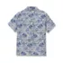 Boys Short Sleeve Linen Slub Button Down Shirt, alternative image
