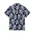Boys Short Sleeve Linen Slub Button Down Shirt, alternative image