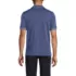 Men's Short Sleeve Tipped Welt Pocket Performance Supima Polo, Back