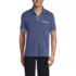 Men's Short Sleeve Tipped Welt Pocket Performance Supima Polo, Front