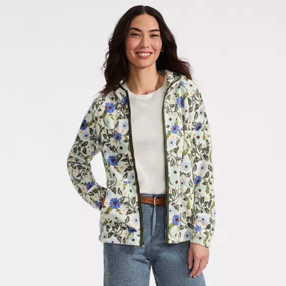 Women's Print Anyweather RainDefense Fleece Full Zip Jacket - primary