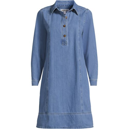 Womens Plus Size Denim Dresses | Lands' End