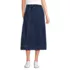 Women's Soft Denim A-line Midi Skirt, Front