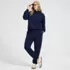 Women's Long Sleeve Serious Sweats Mock Neck Sweatshirt, alternative image