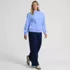 Women's Long Sleeve Serious Sweats Mock Neck Sweatshirt, alternative image