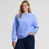 Women's Long Sleeve Serious Sweats Mock Neck Sweatshirt, Front