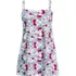 Women's Mastectomy LE x T and T The Tiffany Square Neck Swim Dress, Front