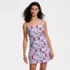 Women's LE x T and T The Tiffany Square Neck Swim Dress, Front