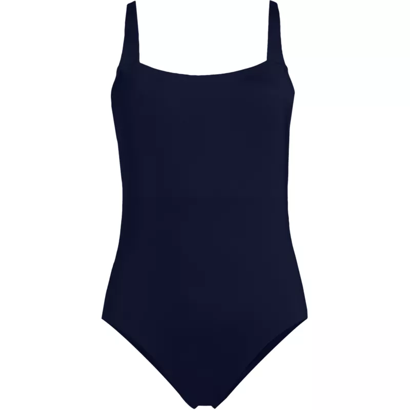 Women's LE x T and T The Tiffany Square Neck One Piece, Front