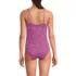 Women's LE x T and T The Tegan Ruffle V-Neck Plunge One Piece, Back