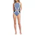 Women's Tugless Contour Portrait Back Midkini Set, Front