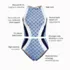Women's Tugless Contour Portrait Back Midkini Set, alternative image