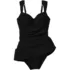 Women's Slender Lite Sweetheart Shirred Swim Dress, alternative image