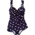Women's Slender Lite Sweetheart Shirred Swim Dress, alternative image