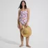Women's LE x T and T The Tiffany Square Neck Midkini Set, alternative image
