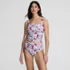 Women's LE x T and T The Tiffany Square Neck Midkini Set, Front