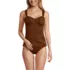 Women's Slender Lite Sweetheart Shirred Tankini , Front