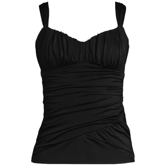 Women's Slender Lite Sweetheart Shirred Tankini - primary