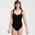 Women's Slender Lite Sweetheart Shirred Tankini , Front