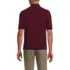 Men's Short Sleeve Lightweight Button Through Polo, Back