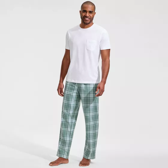 Men's Coastal Flannel Pajama Pant - primary