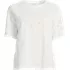Women's Short Sleeve Eyelet Crewneck T-Shirt, Front