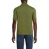 Men's Short Sleeve Striped Button Through Sweater Polo, Back