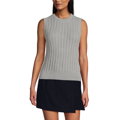 Women's Cotton Pointelle Shell Sweater - image 2