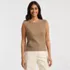 Women's Cotton Pointelle Shell Sweater, Front