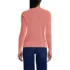 Women's Cotton Pointelle Modern Cardigan Sweater, Back
