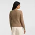 Women's Cotton Pointelle Modern Cardigan Sweater, Back
