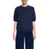 Women's Serious Sweats Puff Lace Sleeve Sweatshirt, Front