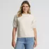 Women's Serious Sweats Puff Lace Sleeve Sweatshirt, Front