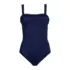 Women's Tugless Pleated Ruffle One Piece, Front
