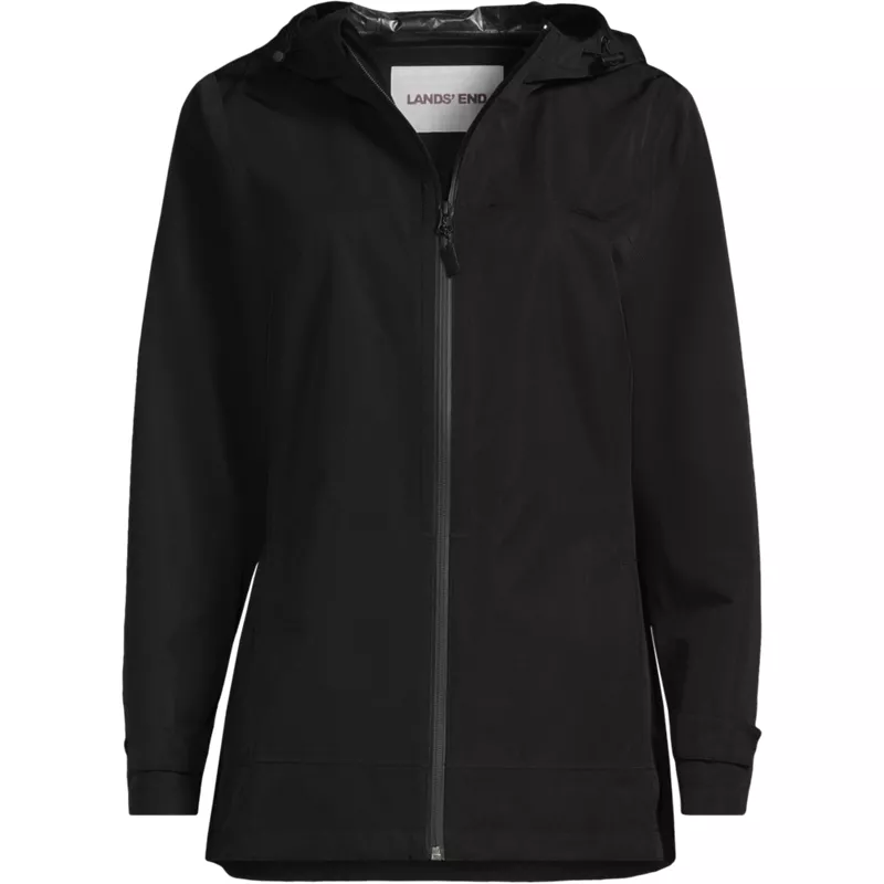 Women's Plus Size Rain Jacket, Front