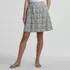 Women's Poplin Printed Mini Skirt, Front