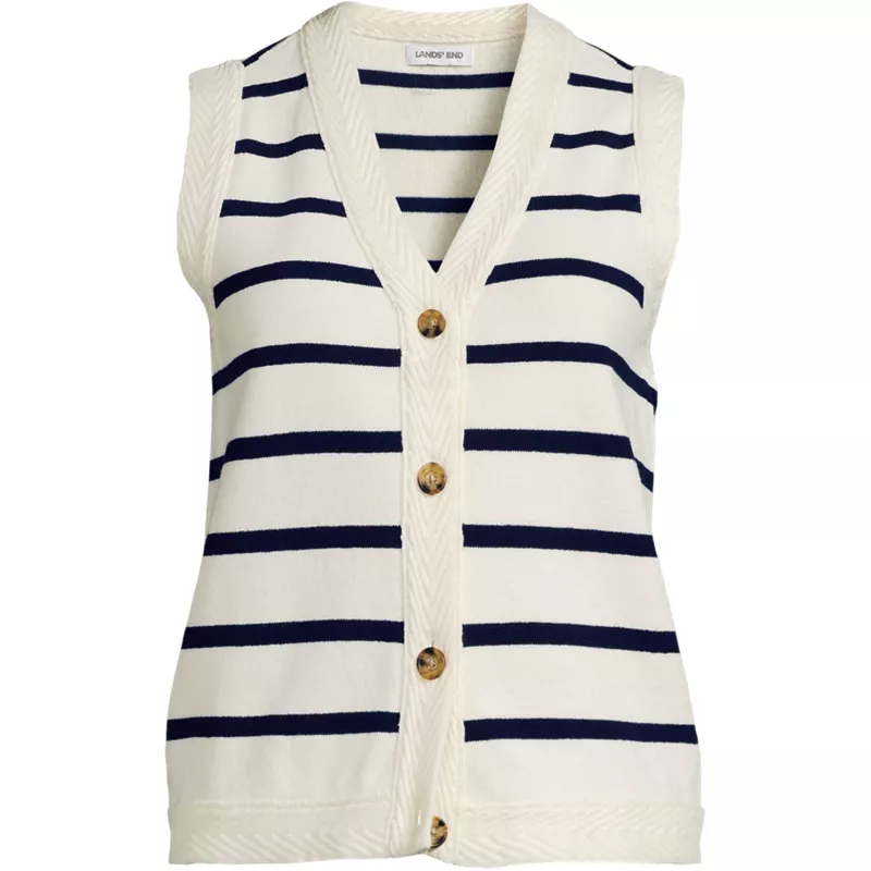 Women's Plus Size Milano Sweater Vest, Front