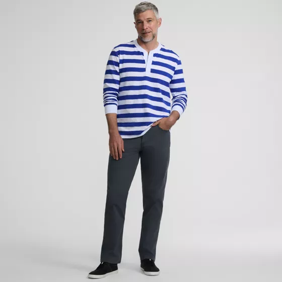 Men's Travel Kit Classic Straight Fit Kit 5 Pocket Pant - primary