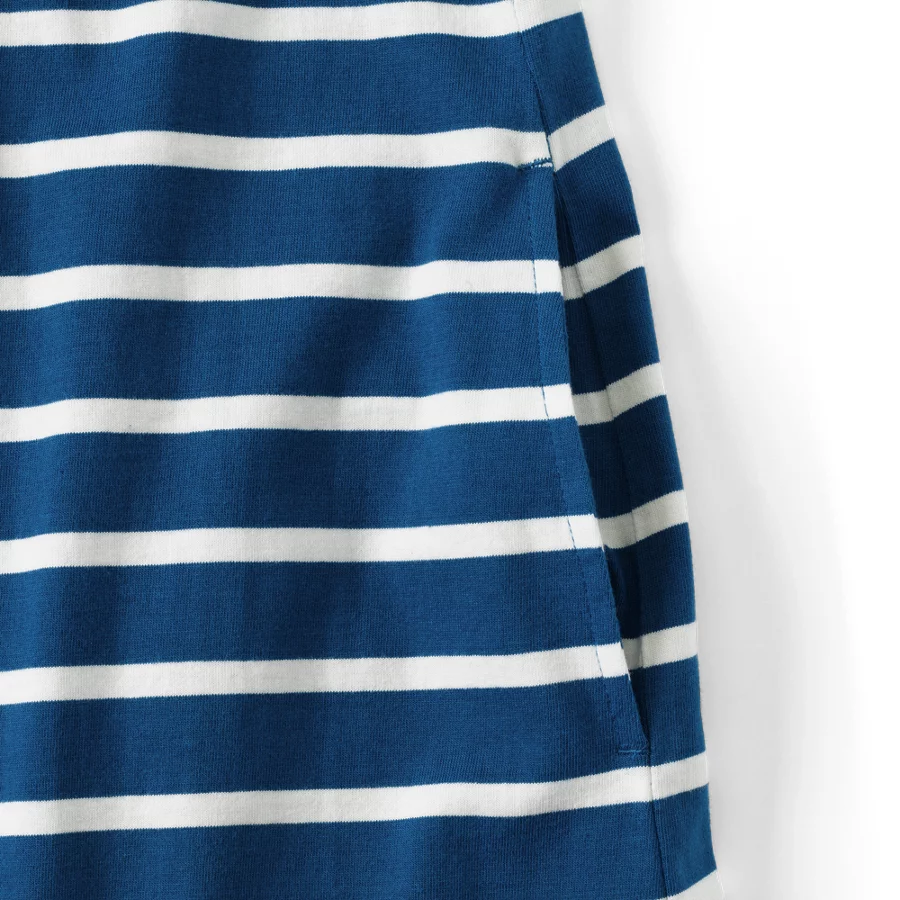 Women's Cotton Jersey Crew Neck T Shirt Dress